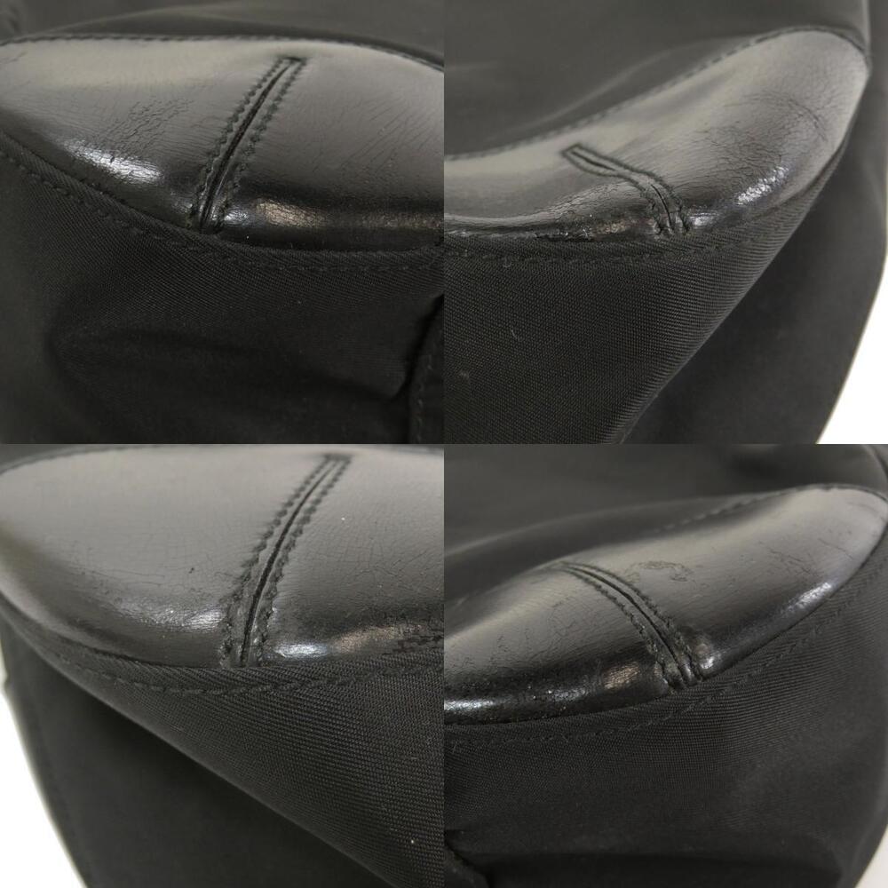 Prada Tessuto Leather black shoulder bag - Picture 10 of 11